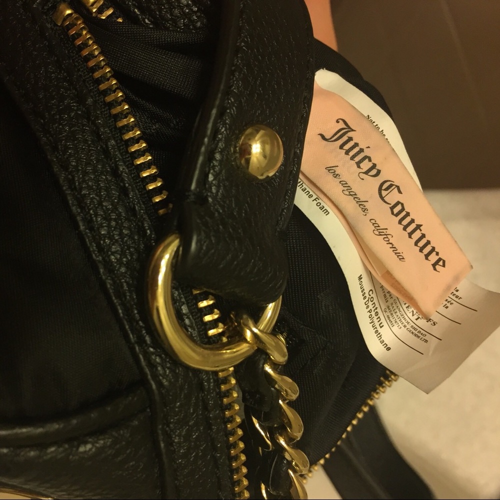 Juicy Couture black and gold handbag - Picture 7 of 8